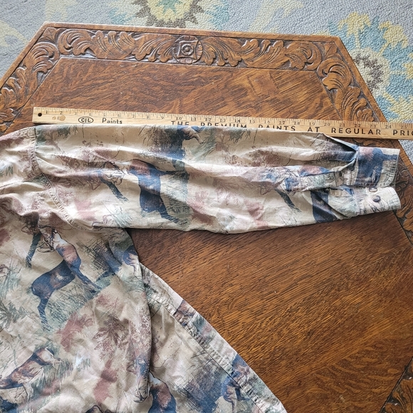 Red Head Men's Camouflage Button Up Shirt XL Gorpcore - Picture 4 of 6